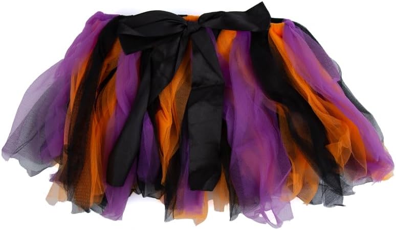 Daiso Halloween Tulle Skirt Multi-Color - Image 2